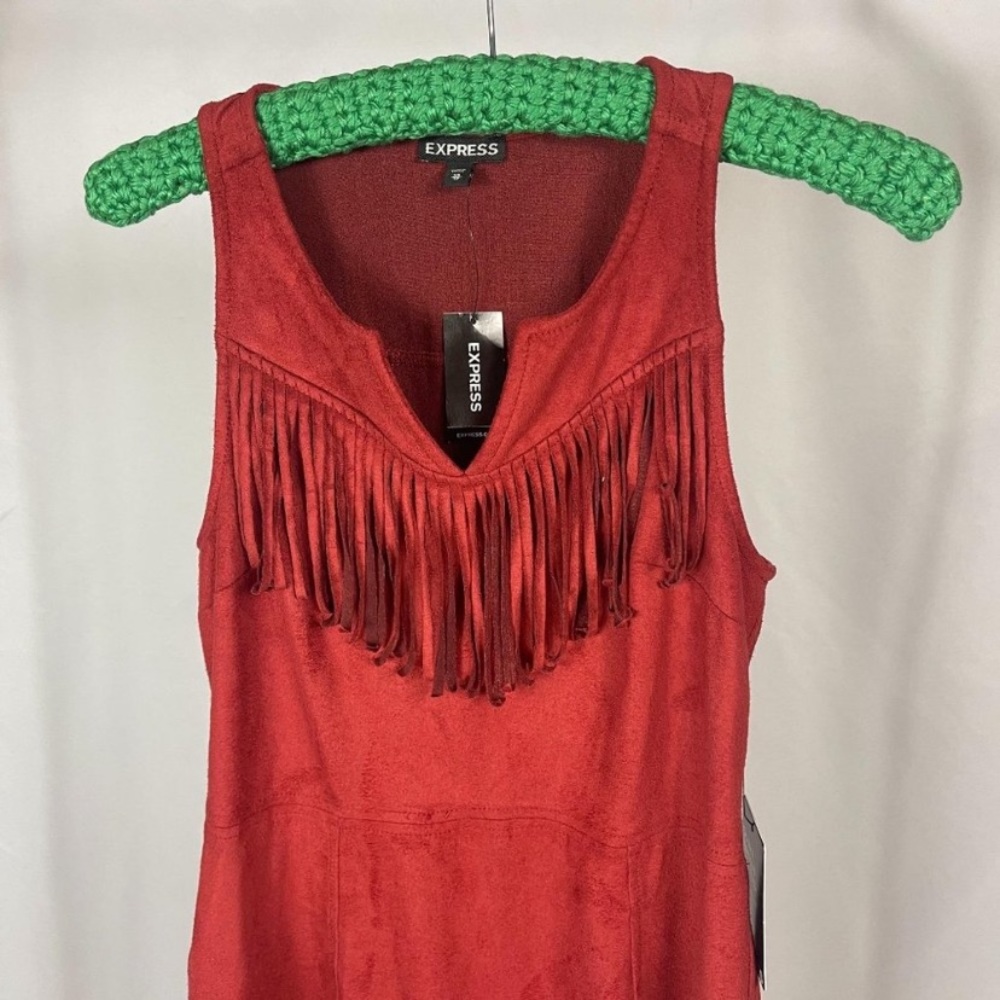 EXPRESS NWT Fringe Dress XS
